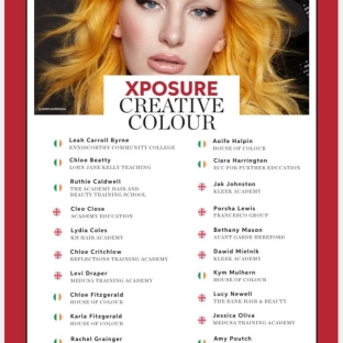 Wella Xposure Finalist list